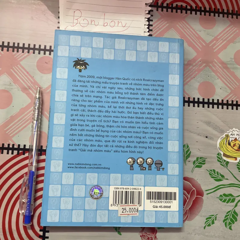 giải mã nhóm máu tập 1 (đọc mô tả) 782455