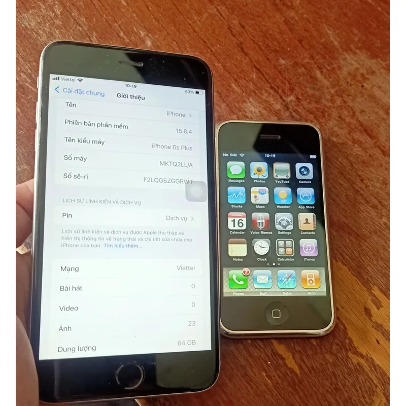 6splus/64gb đọc hết thông tin nhé 733353