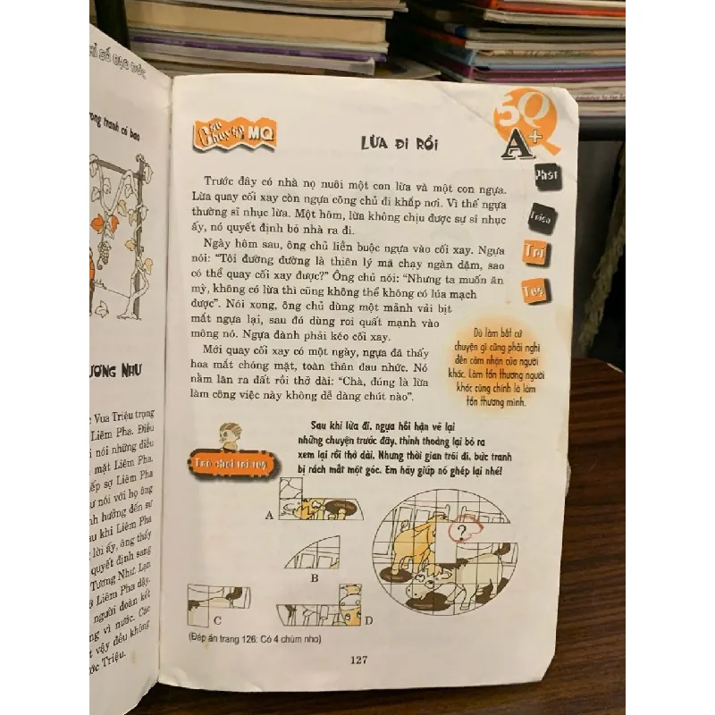 Các câu chuyện và trò chơi nâng cao chỉ số đạo đức (5Q A+) – NXB Mỹ Thuật 570899