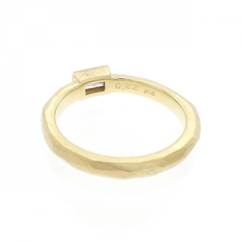 Nhẫn kim cương K18YG 0.22CT 671541