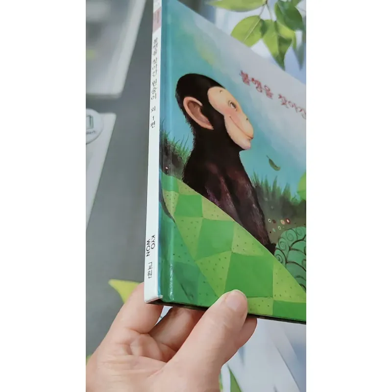 [Tặng nẹp góc] Truyện thiếu nhi Hàn Quốc: Moyamo Anu 24 -  모야모 아누와: 불행을 찾아간 원숭이;. 지혜의 열쇠 732017