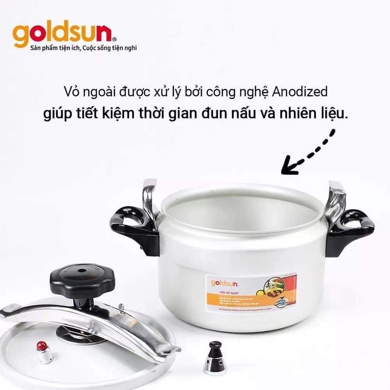 Nồi áp suất nhôm điện hoá mềm GPC1930-041H  192444