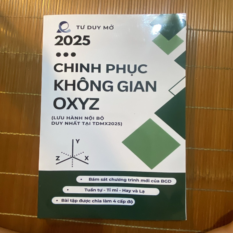 Chinh phục không gian oxyz 2025 - tư duy mở (tài liệu lưu hành nội bộ) 447145