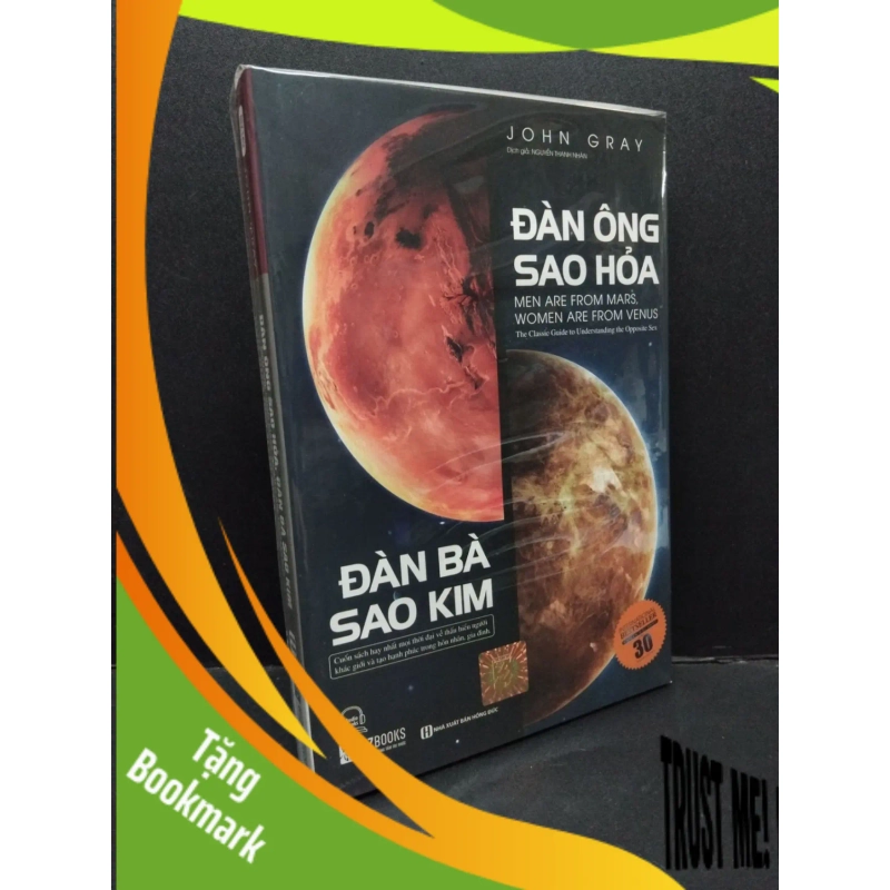 (TẶNG BOOKMARK) Đàn ông sao hoả, đàn bà sao kim John Gray mới 100% RBK.ASB0910 942491