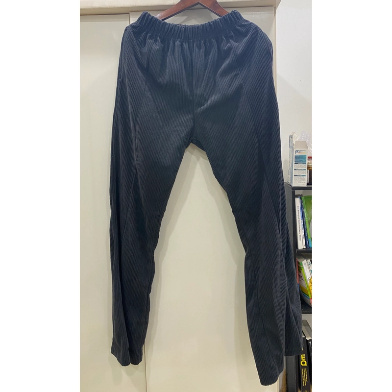 Quần nhung tăm loe xẻ ống 548998