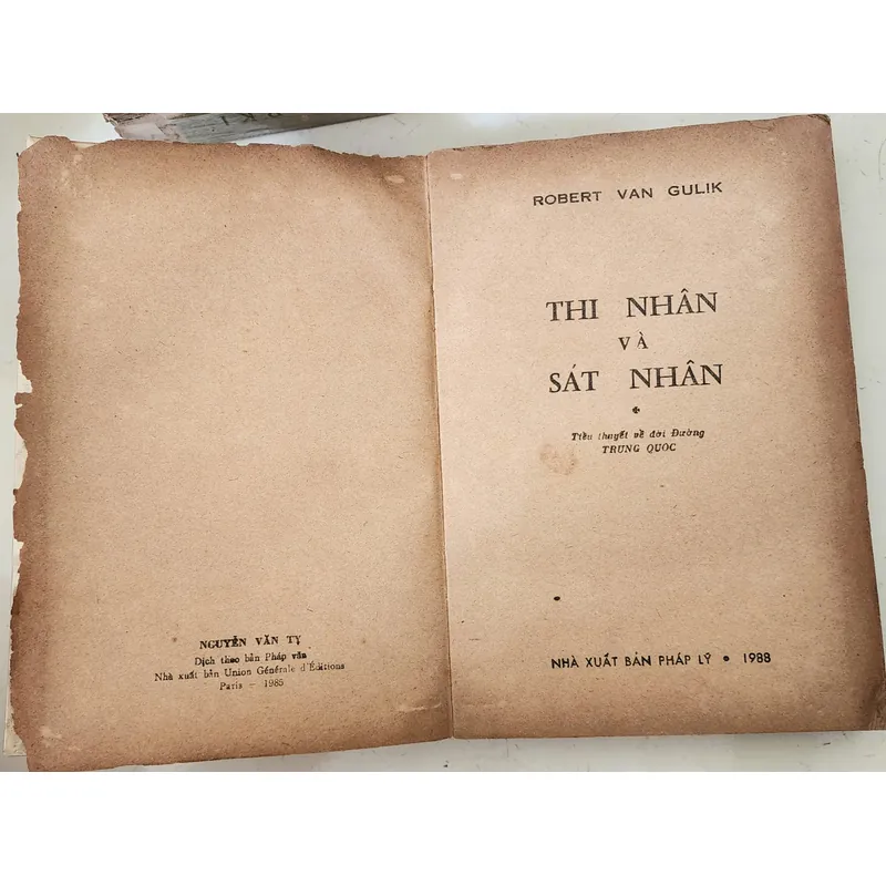 THI NHÂN & SÁT NHÂN - tác giả: Robert Van Gulik 705180
