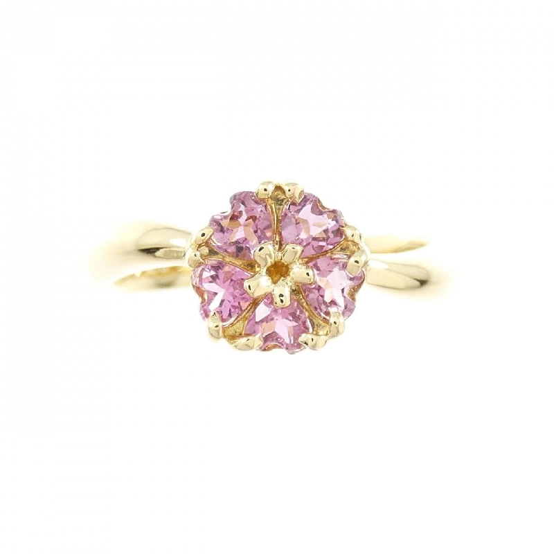 Nhẫn Tourmaline Hoa K18YG - Hàng hiệu Chính hãng 853958