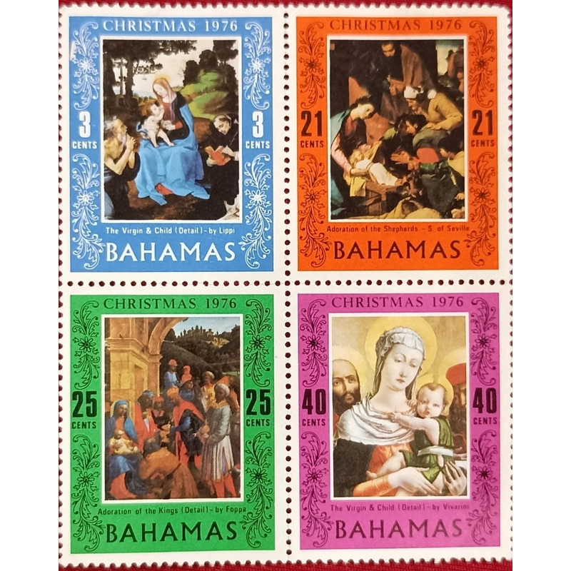 Bộ Tem Christmas 1976 - Giáng Sinh 1976 510015