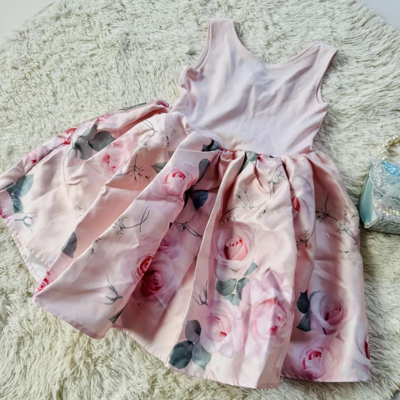 Newtag auth HM đầm hồng cho bé gái  957467