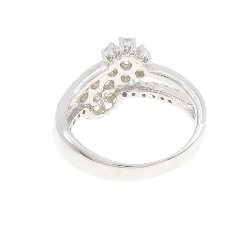 Nhẫn kim cương K18WG hoa 1.04CT 672678