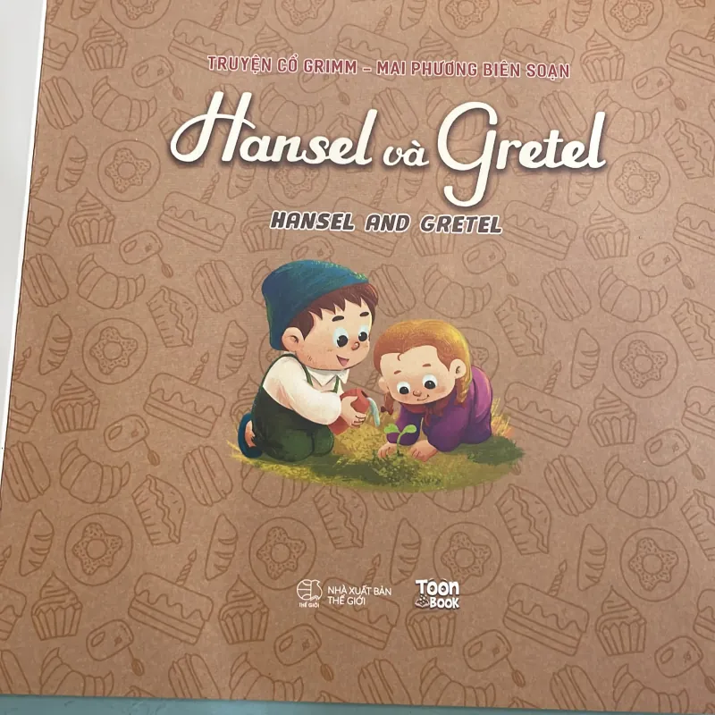 Sách hoạt hình song ngữ 4d - Toonbook - Hansel và Gretel . - 2021 .  1026440