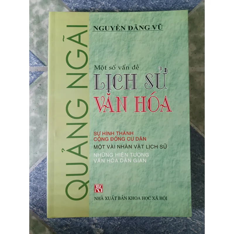 Một số vấn đề lịch sử văn hóa Quảng Ngãi - Nguyễn Đăng Vũ 782632