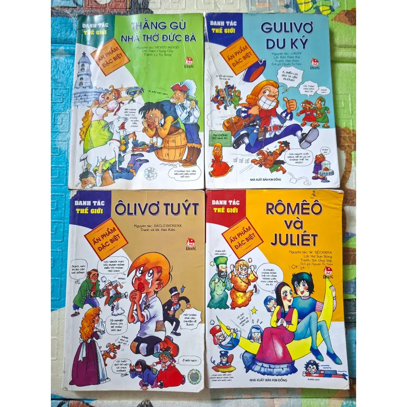 Truyện tranh "Danh tác thế giới" (combo 4 quyển) 935093