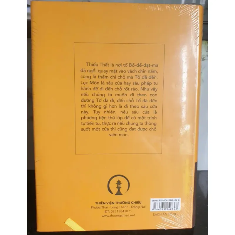 Sách Sáu Cửa Vào Động Thiếu Thất - HT. Thích Nhật Quang mới 100% 687373