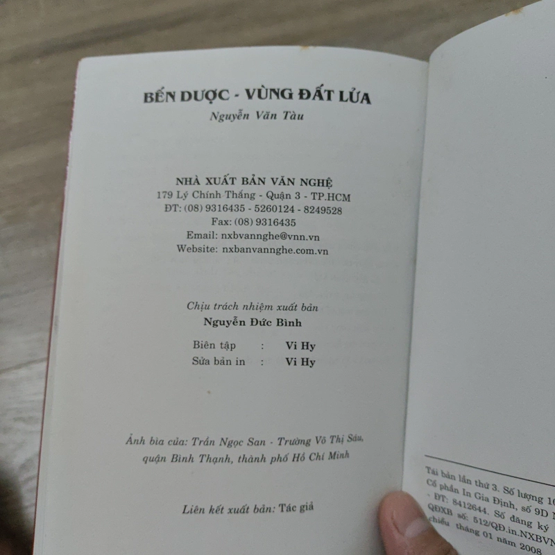 Bến Dược Vùng Đất Lửa - Nguyễn Văn Tàu 532053