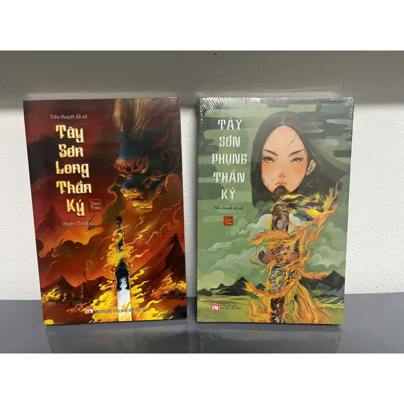 TÂY SƠN PHỤNG THẦN KÝ - TÂY SƠN LONG THẦN KÝ - THÀNH CHÂU -t iểu thuyết dã sử nhà TÂY SƠN 929806