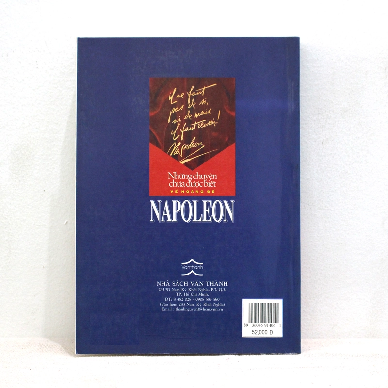 Những chuyện chưa được biết về hoàng đế Napoleon - Sách cũ thanh lý mới 85% 505096