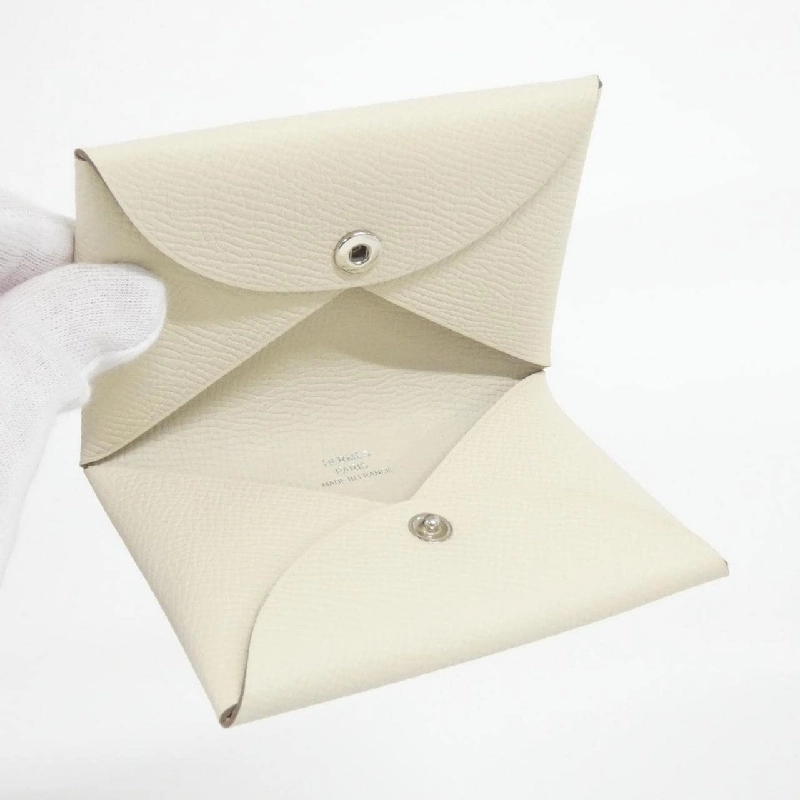【Sản phẩm chưa sử dụng】Thẻ đựng thẻ Hermes Calvi 044164CK 622384