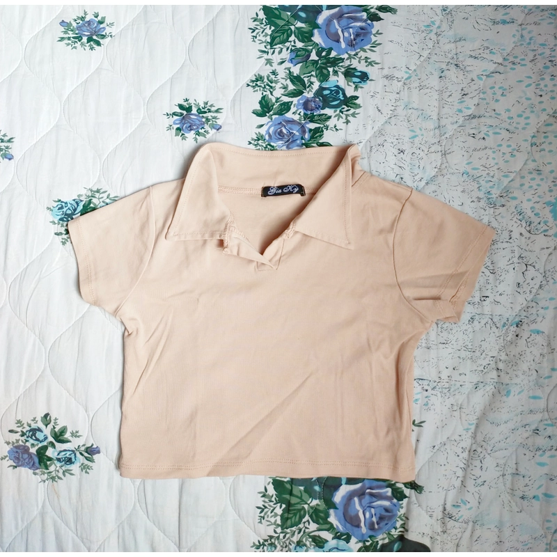 Áp croptop màu kem 468217