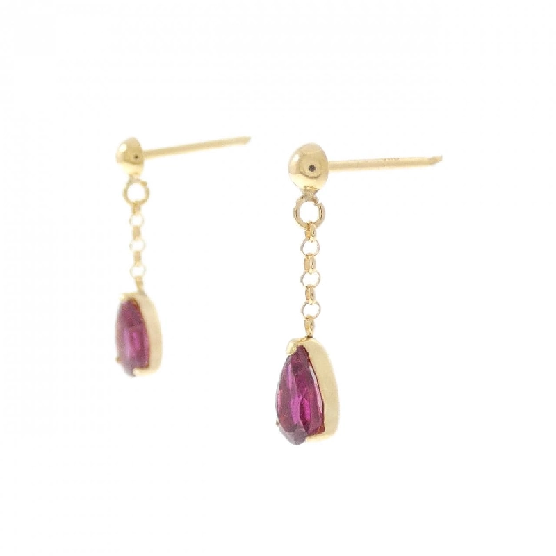 K18YG Tourmaline Bông tai - Hàng hiệu Chính hãng 869647