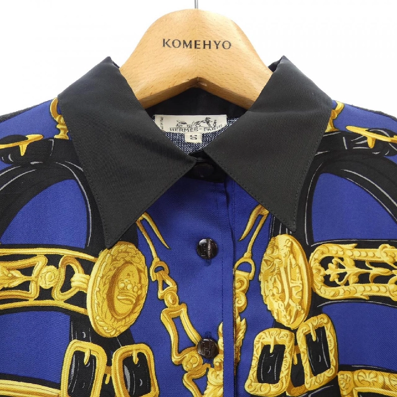 【Mã giảm giá】【Cổ điển】HERMES Áo 641981