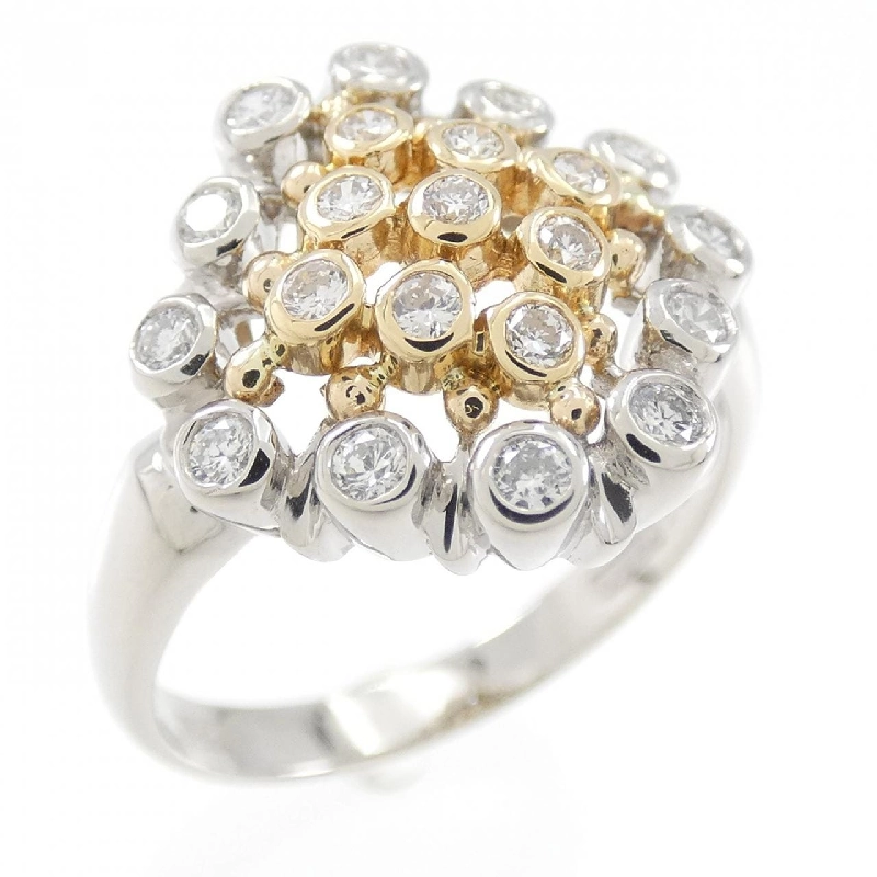 Nhẫn kim cương PT/K18YG 0.35CT 672744