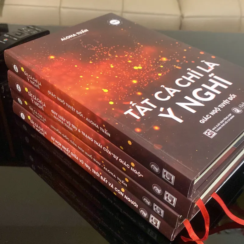 Sách TẤT CẢ CHỈ LÀ Ý NGHĨ - Ahola Tuấn / NXB Tổng Hợp TPHCM / Bộ 4 Cuốn 700.000 790513