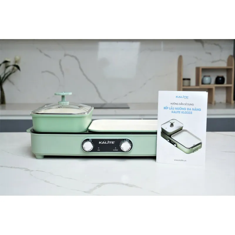 🔥🍲 Bếp lẩu nướng Kalite KLG333 – 2 trong 1 tiện lợi tại nhà 723193