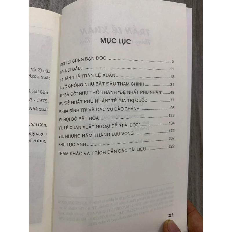 Trần lệ xuân thăng trầm quyền, tình. 999 458968