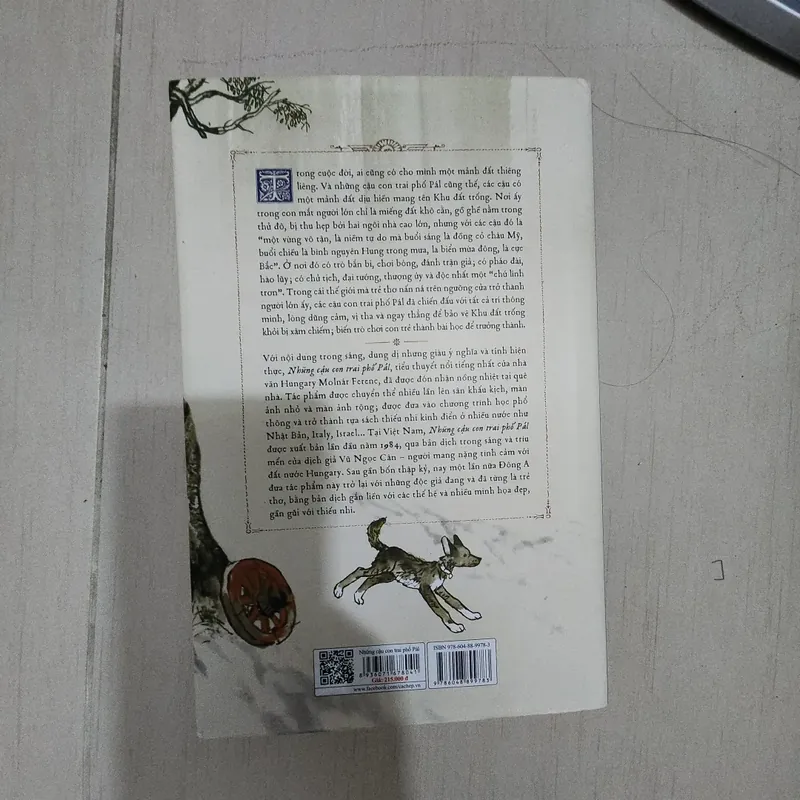 Sách Những cậu con trai phố Pal của Molnar Ferenc mới 95% 524663