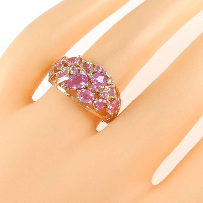 Nhẫn Sapphire K18PG 2.00CT 667241