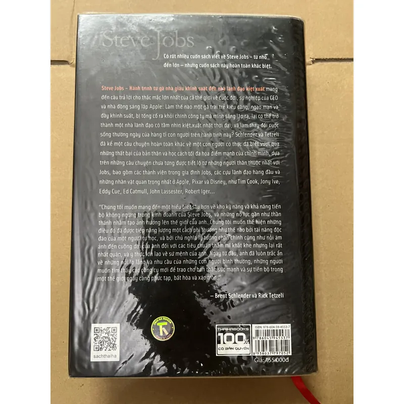 Steve Jobs hành trình từ gã nhà giàu khinh suất đến nhà lãnh đạo kiệt xuất bìa cứng 740994
