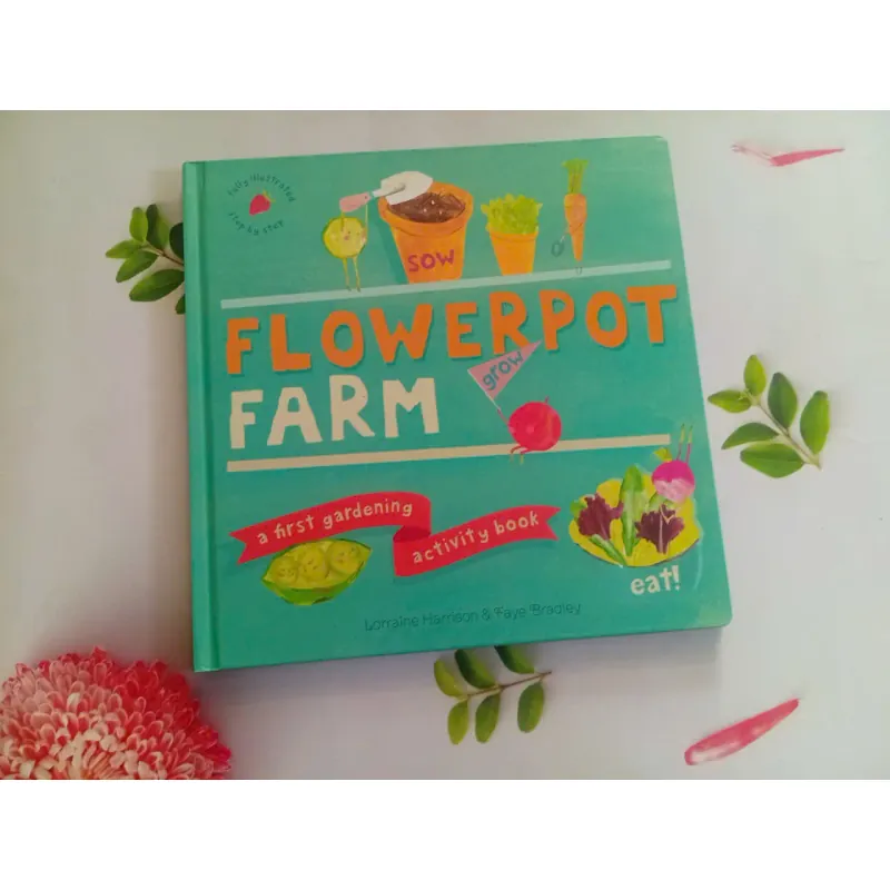 Flowerpot Farm: A First Gardening Activity Book 1005347