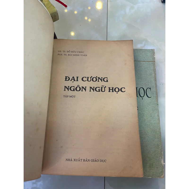 ĐẠI CƯƠNG NGÔN NGỮ HỌC (2 TẬP) - ĐỖ HỮU CHÂU  1028724