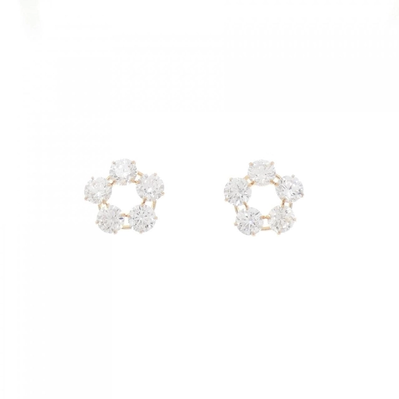 K18YG Cubic Bông tai - Hàng hiệu Chính hãng 869979