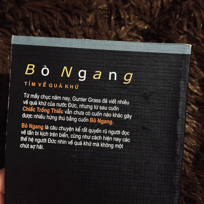 Bò ngang - Gunter Grass 742227