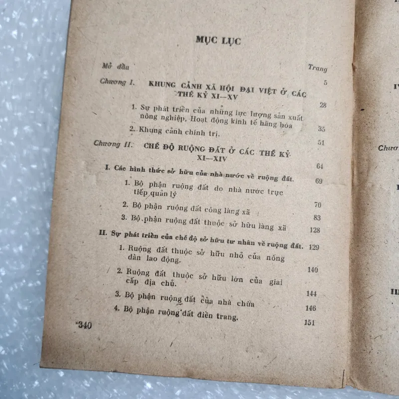 Chế độ ruộng đất ở Việt nam thế kỷ XI đến XVIII tập 1 | Trương hữu quýnh 782833