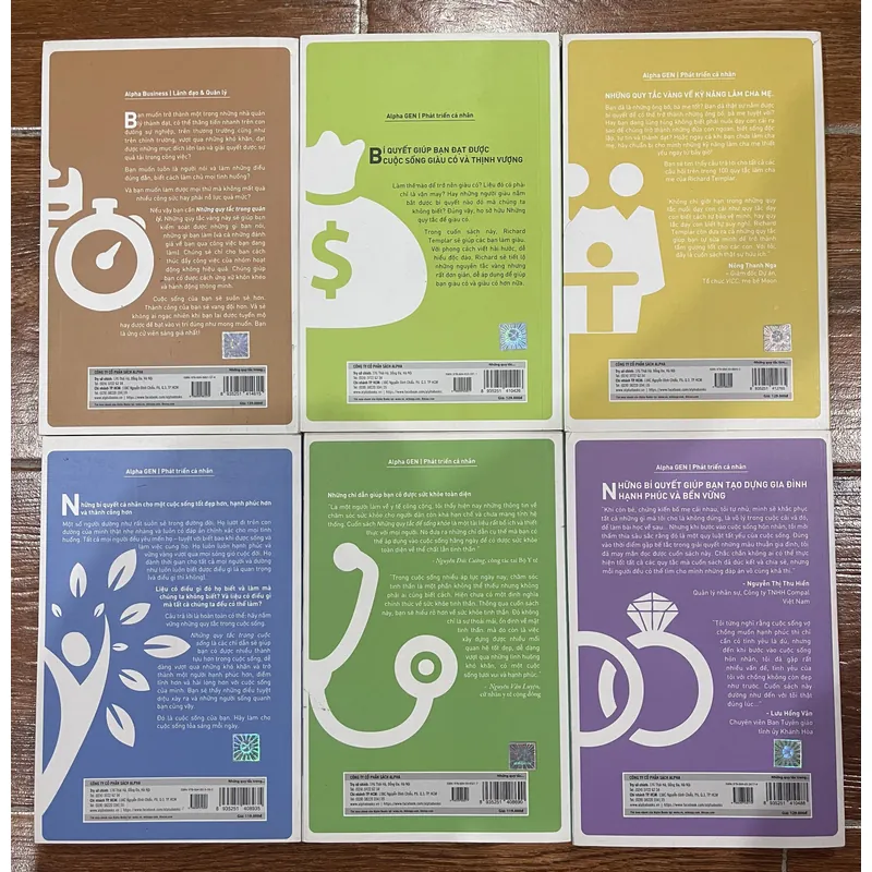 Những quy tắc combo 6 cuốn 645723