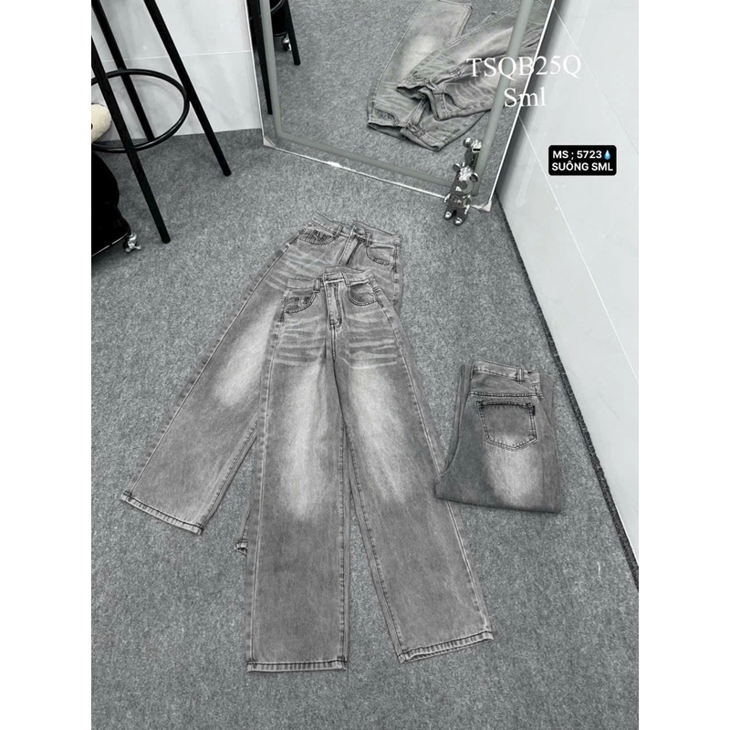 Quần Jean nữ màu xám size S  549968
