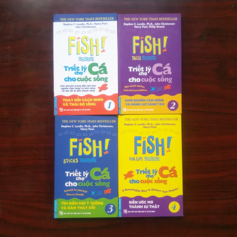 [Sách Quản Trị] Fish! - Triết Lý Chợ Cá Cho Cuộc Sống (Stephen D. Lundin) Full 4/4 Tập  1019009