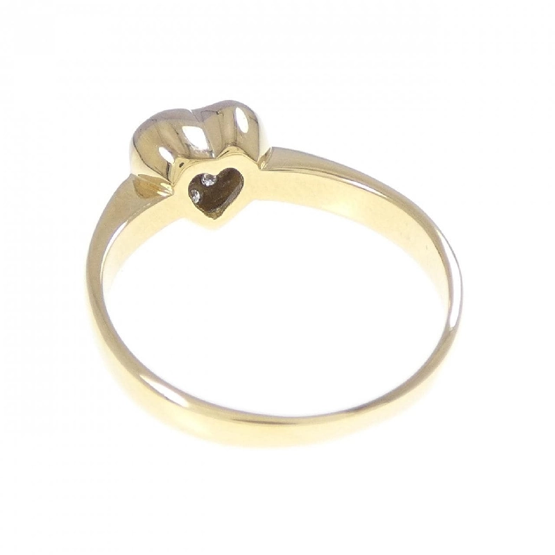 Nhẫn kim cương hình trái tim 750YG/750WG - Hàng hiệu Authentic 848181