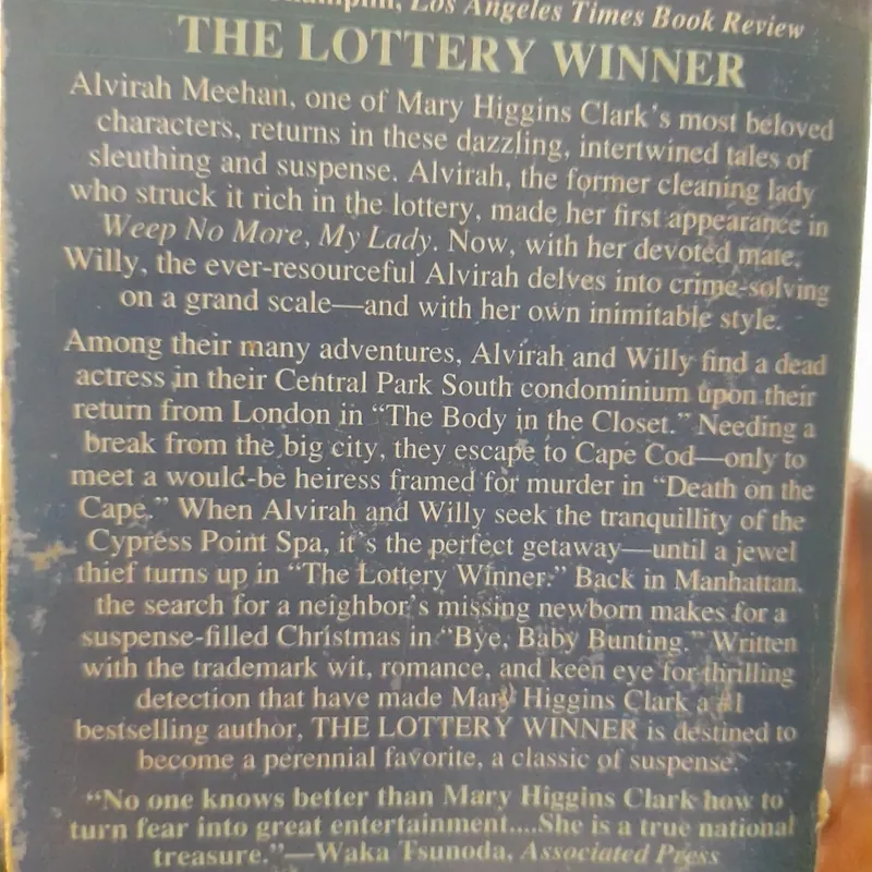 Mary Higgins Clark - THE LOTTERY WINNER 695994