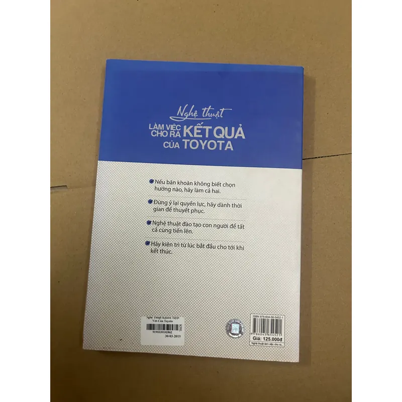 Nghệ thuật làm việc cho ra kết quả của TOYOTA 568978