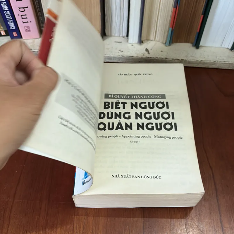 II Sách Kỹ Năng: Bí Quyết Thành Công _ Biết Người, Dùng Người, Quản Người - 2019 593945