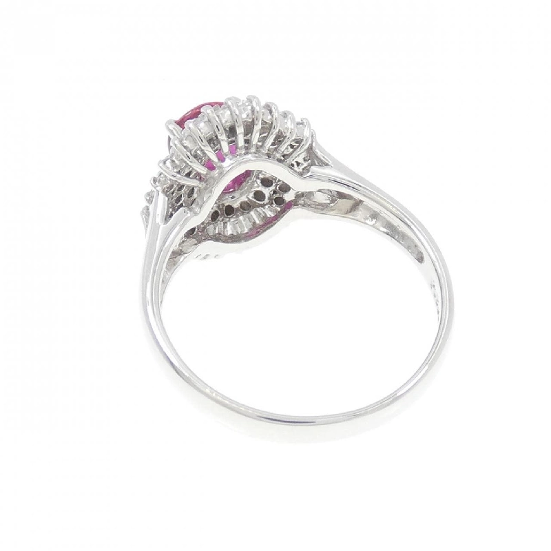 Nhẫn Ruby PT900 0.727CT - Hàng hiệu Chính hãng 847221