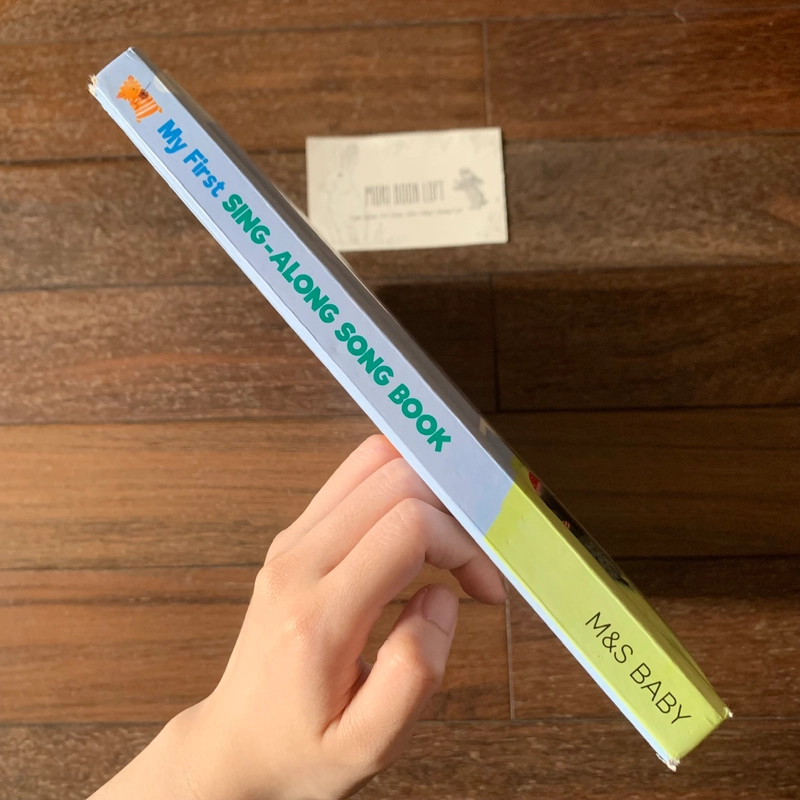 Sách Board Book My First Sing – Along Song Book – L.ỗ.i Không Chạy Được Âm Thanh, Used 498827
