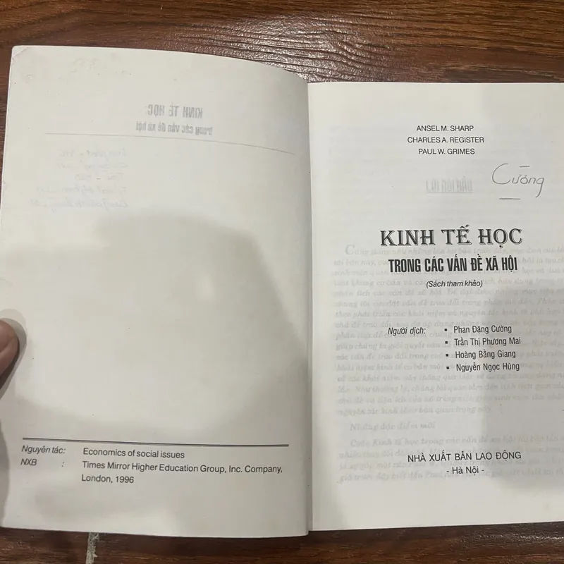 Kinh tế học trong các vấn đề xã hội  (8) 577005