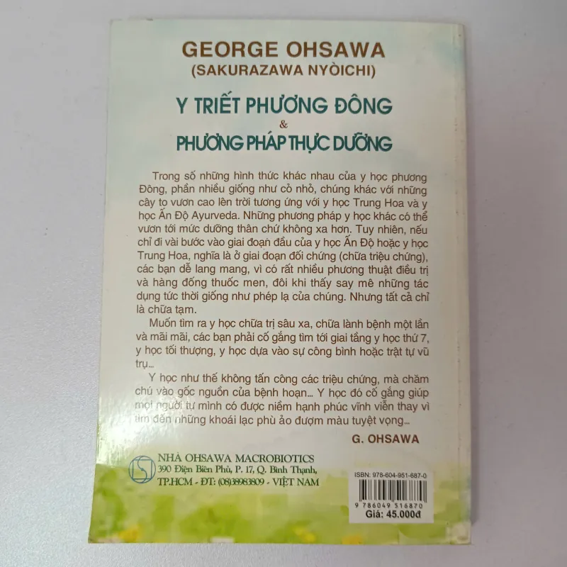 Y triết phương Đông & Phương pháp thực dưỡng - George Ohsawa 1001512