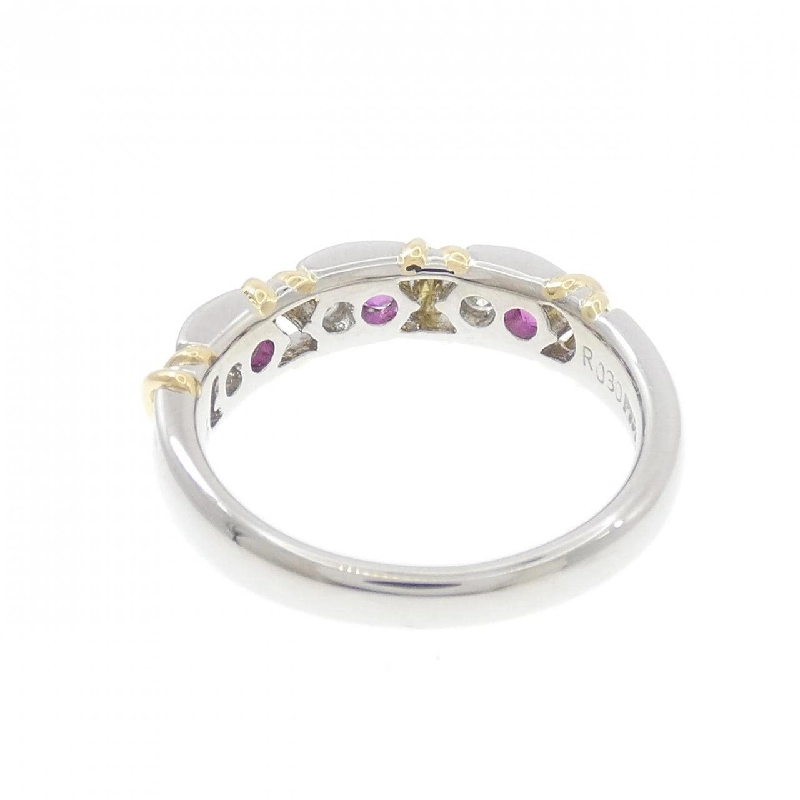 Nhẫn Ruby PT900/K18YG 0.30CT - Hàng hiệu Chính hãng 847219