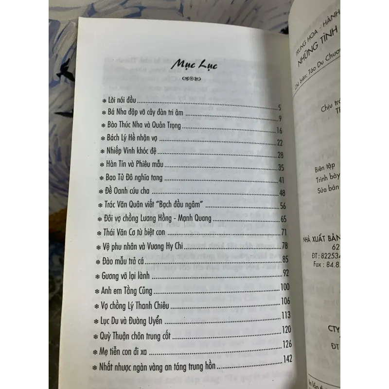 Những Tình Cảm Vĩnh Hằng - Tào Dư Chương 927526